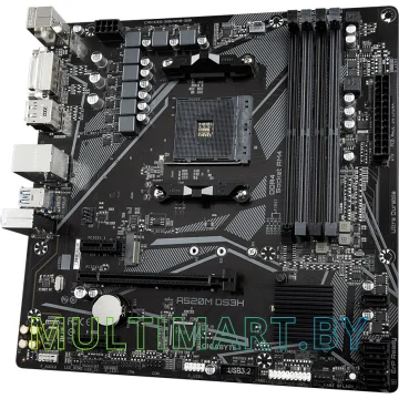 Материнская плата Gigabyte A520M DS3H (rev. 1.x) картинка 3